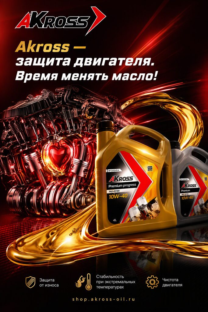 масла Акросс - защита двигателя